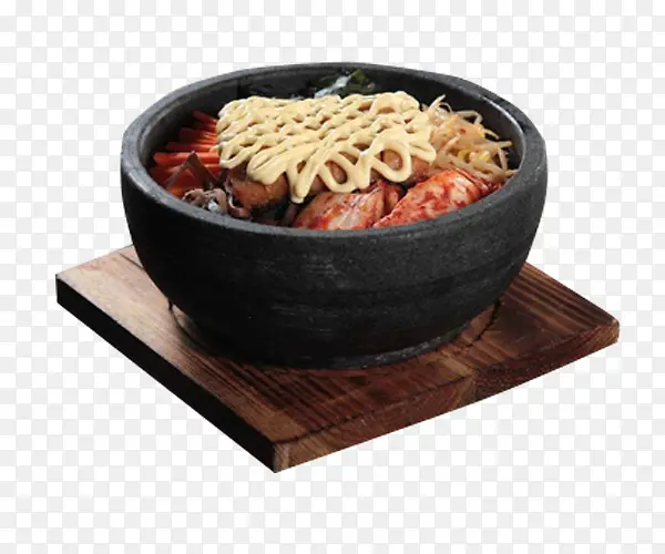 韩式泡菜烤肉拌饭
