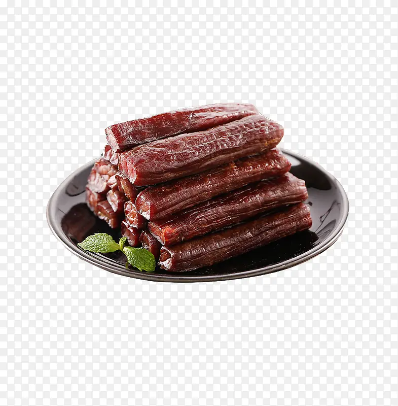 产品实物零食手撕牛肉干