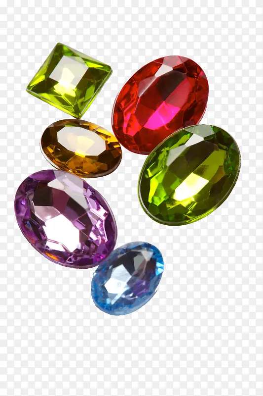 彩色水晶宝石