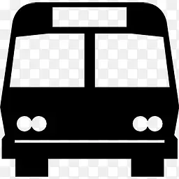 公共汽车标志图标
