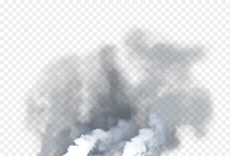 灰色浓烈烟雾背景