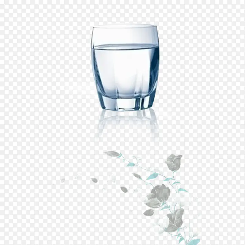 一杯白水