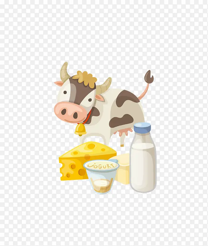 奶牛和牛奶