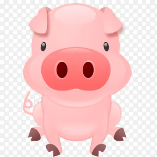粉色小猪图标