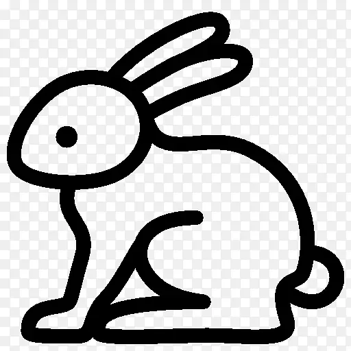 动物兔子图标
