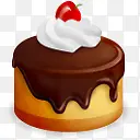 蛋糕巧克力樱桃奶油Cake-icons