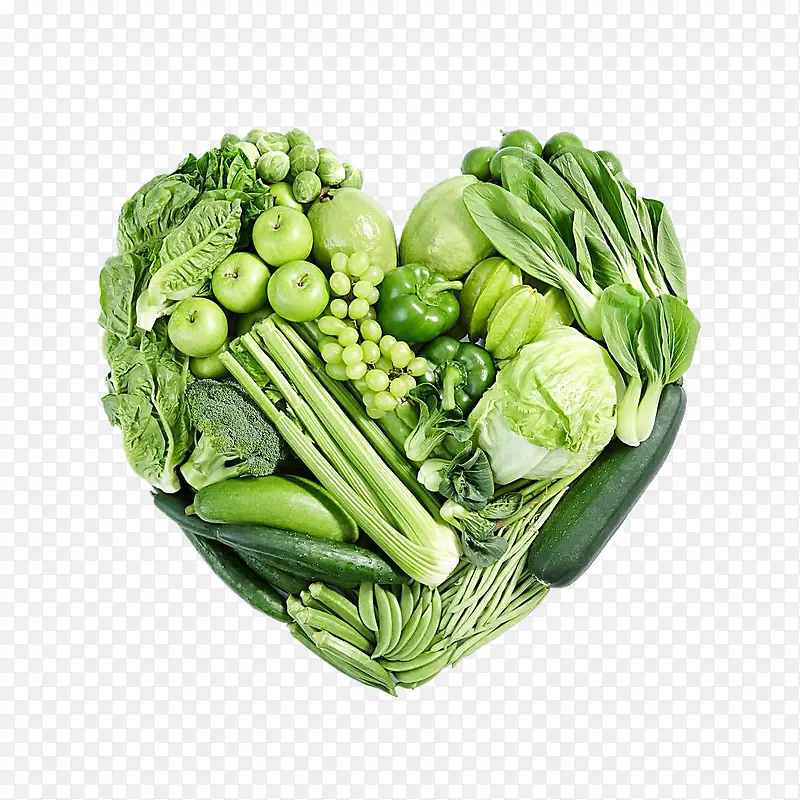 蔬菜心形拼盘