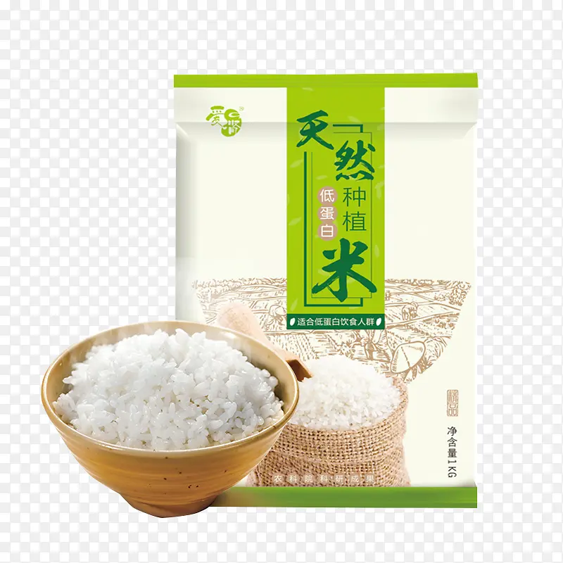 天然种植米低蛋白