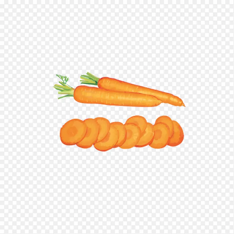 新鲜蔬菜红萝卜
