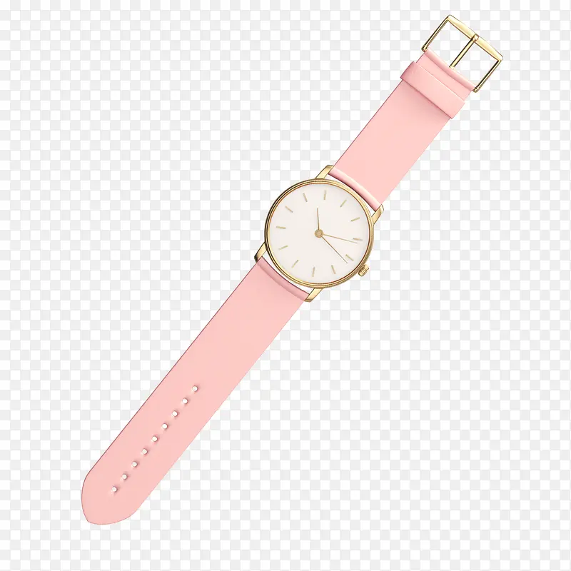 女式粉色手表