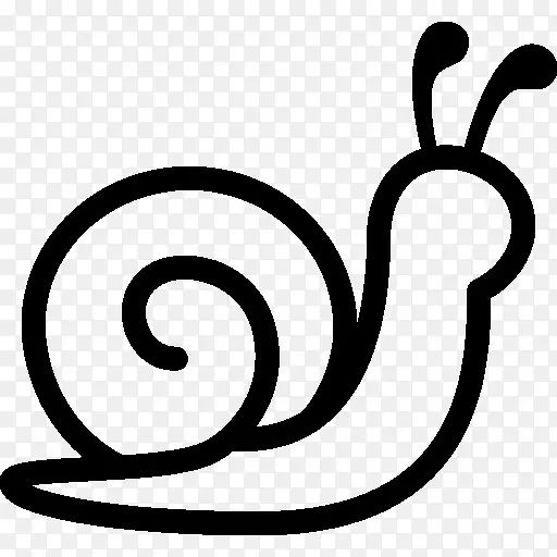 动物蜗牛图标