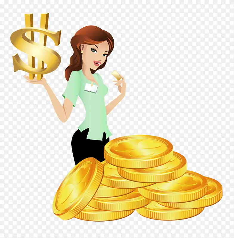 金钱女人