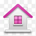 粉色小房子