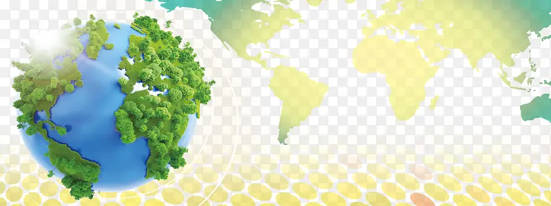 创意科技地球背景banner