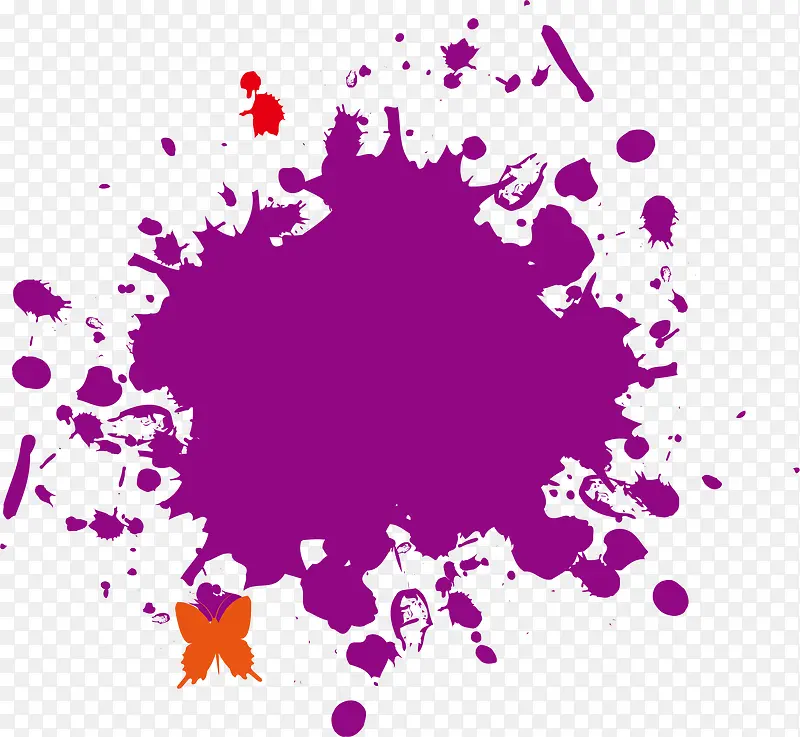 紫色喷粉背景