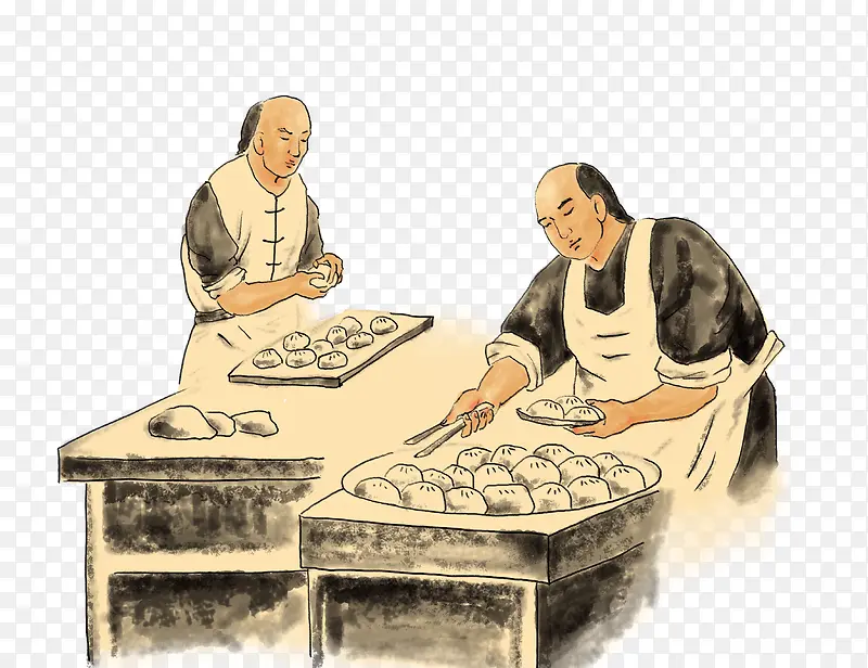 做包子