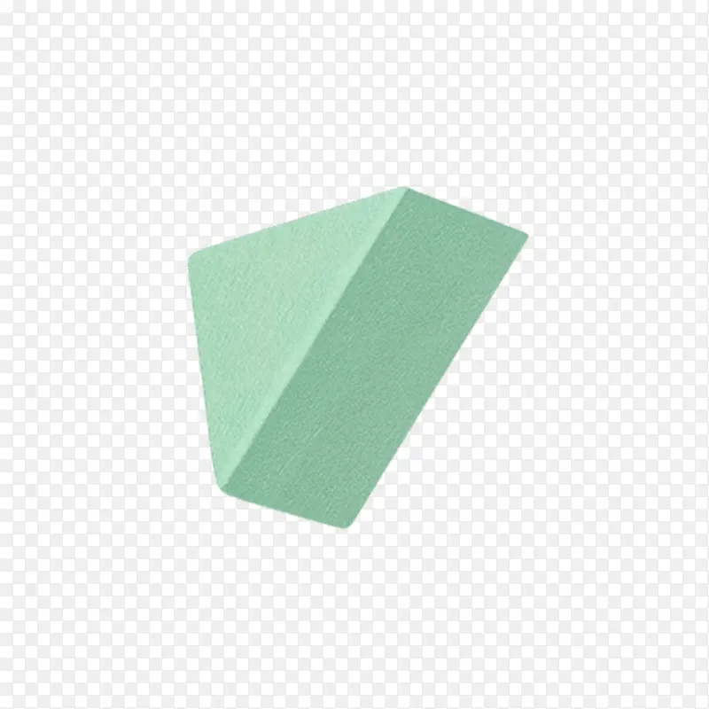 薄荷绿三角形