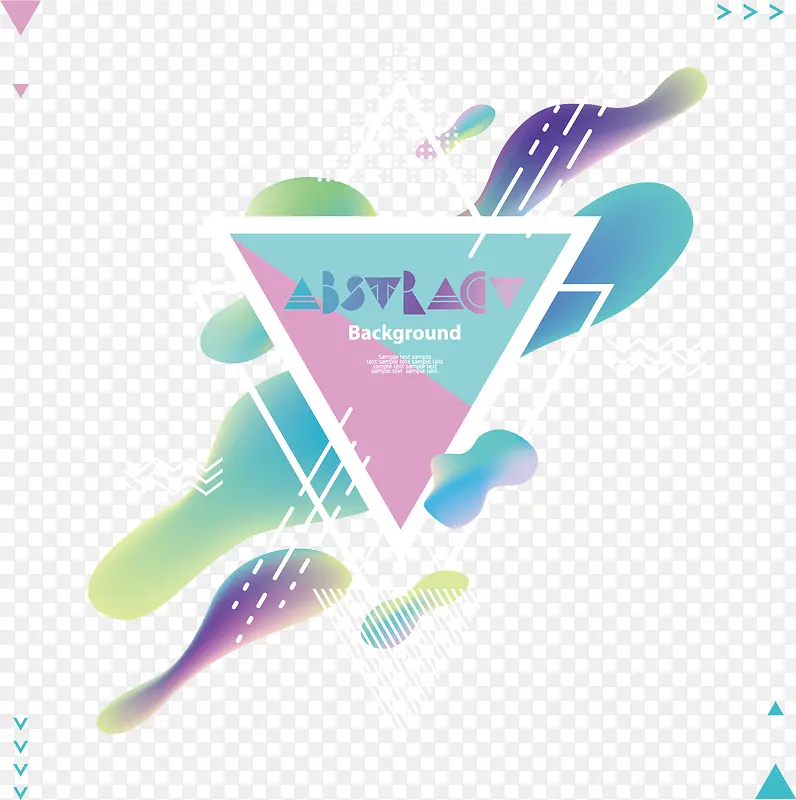 梦幻三角矢量