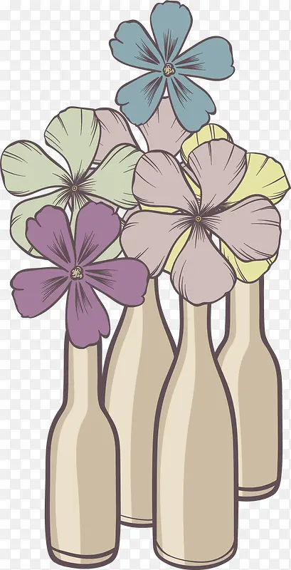 小雏菊装饰花瓶