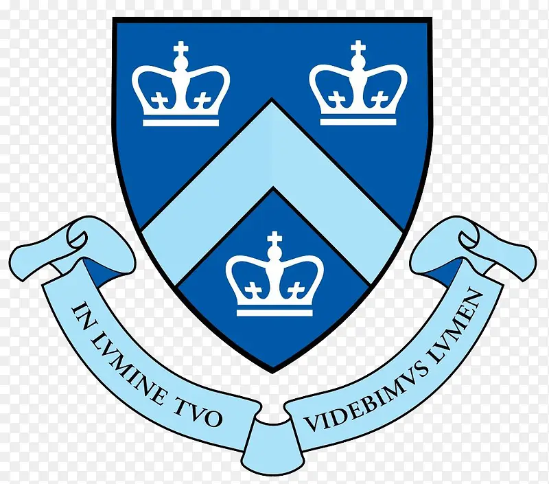 哈佛蓝色标志大学图形PNG