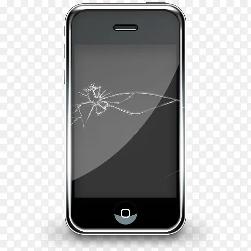 碎屏苹果手机