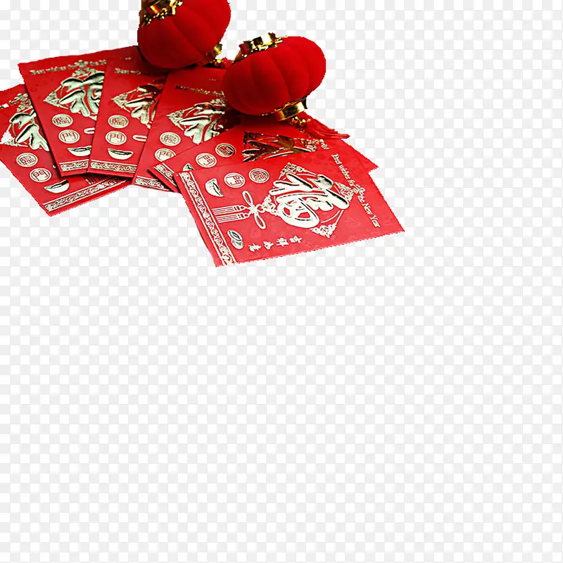 中国红红包来袭红包装饰
