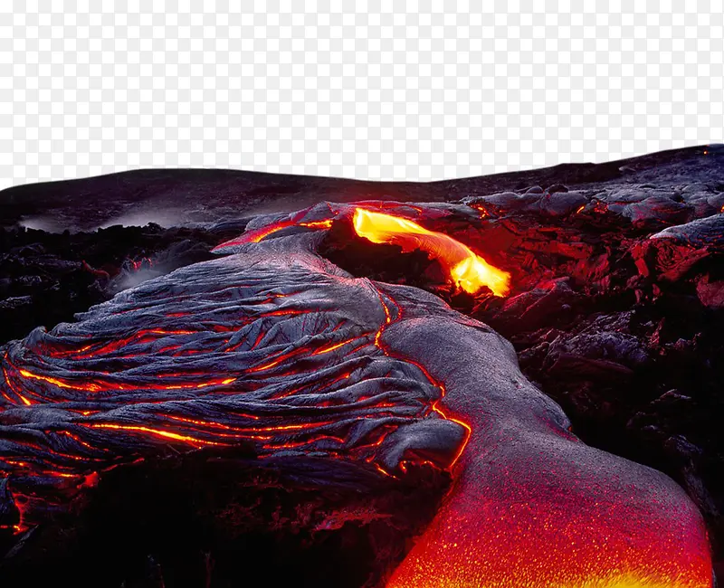 活火山岩浆