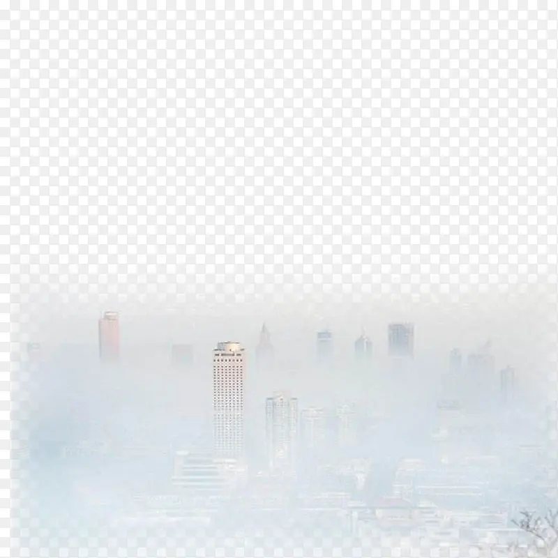 雾霾城市空气污染
