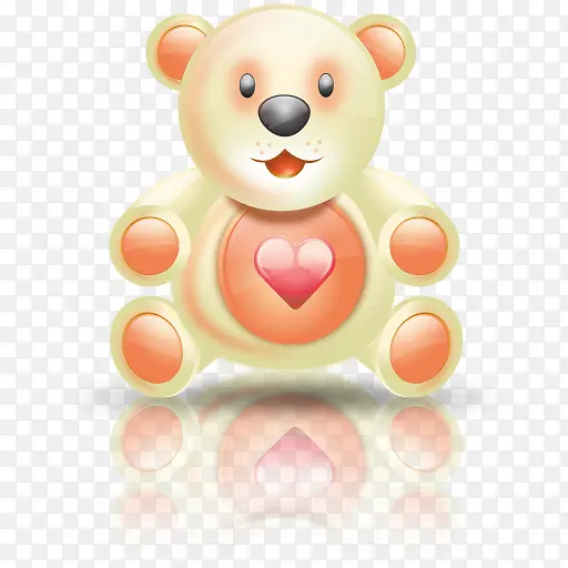 泰迪熊Valentines-Day-icons