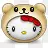 hello kitty teddy bear icon