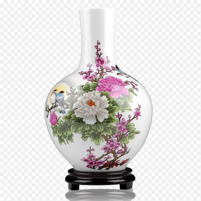 花鸟花瓶