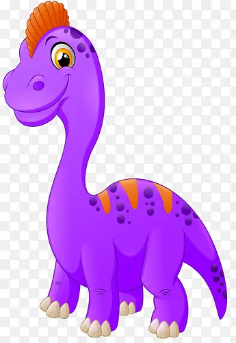紫色恐龙