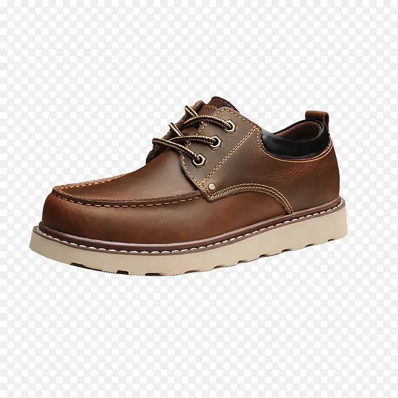 棕色男子皮鞋设计