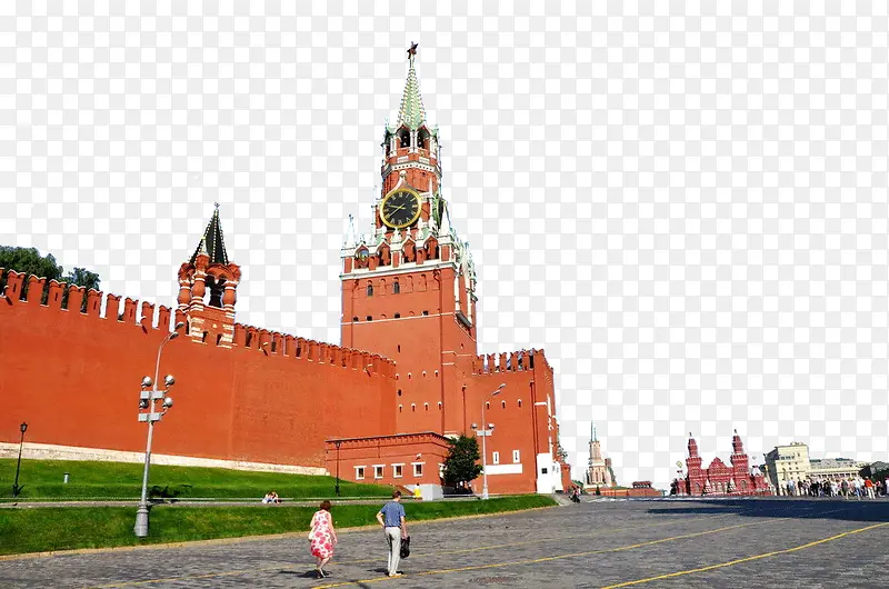 旅游景区俄罗斯红场