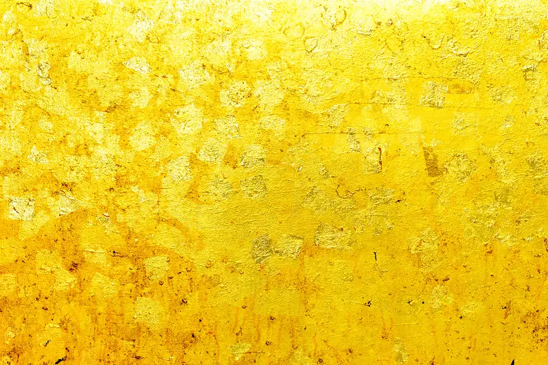 黄色古老墙面背景