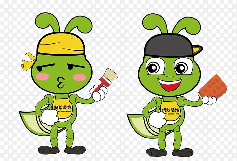 绿色的小蚂蚁