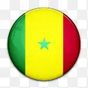 国旗塞内加尔国世界标志