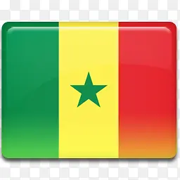 塞内加尔国旗All-Country-Flag-Icons