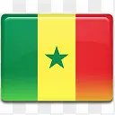 塞内加尔国旗国国家标志