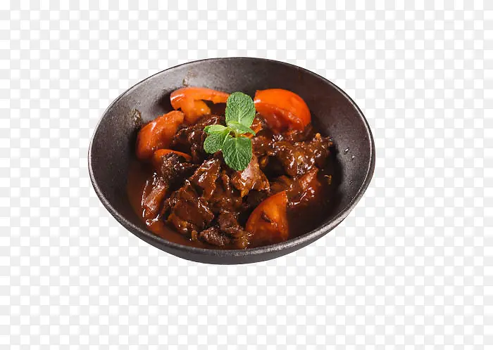番茄炖牛脸肉