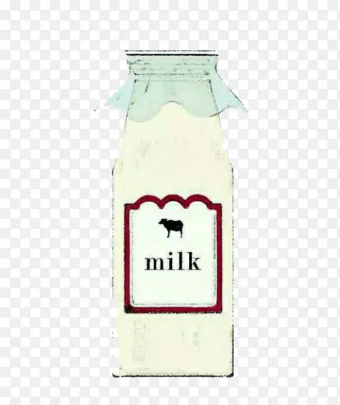 牛奶瓶图片素材