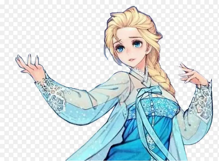 冰雪女王爱莎