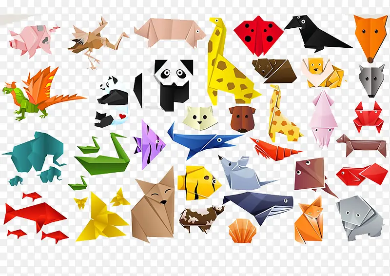 折纸小动物