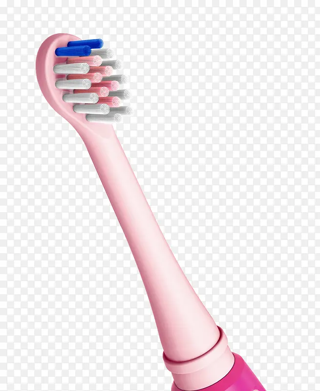 电动牙刷粉色刷头
