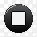 黑色按钮停止primo_icons