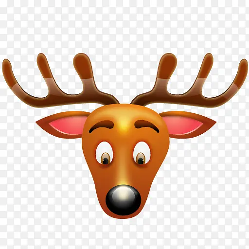 驯鹿鹿圣诞节iconshock-christmas-icon