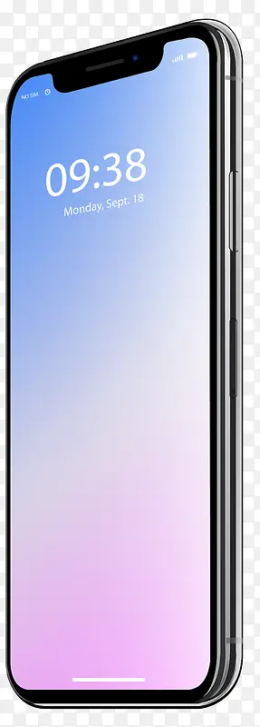 时尚手绘iPhoneX产品实物