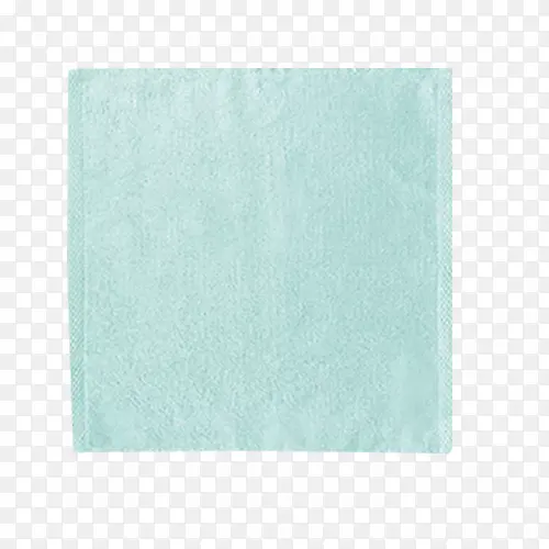 天蓝色竹纤维毛巾