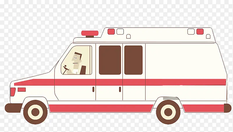 紧急救护车漫画设计