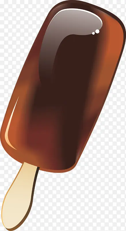 巧克力冰淇淋食物素材图